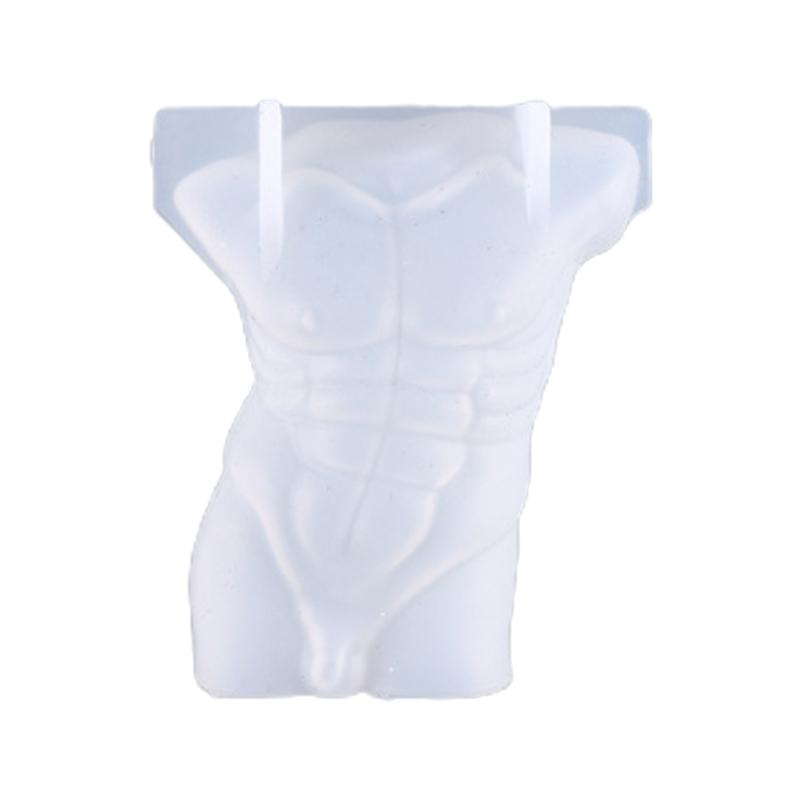 Art Body Candle Epoxy Resin Mold Human Aromatherapy Plaster Wax Silicone Mould