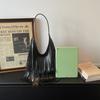 Tote Bag Vintage Tassel Shoulder Bag Women Commuter Large Capacity Bag