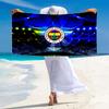 Fenerbahce Sk Print Beach Towel, Large Soft Quick Dry Towel for Beach Camping Swimming