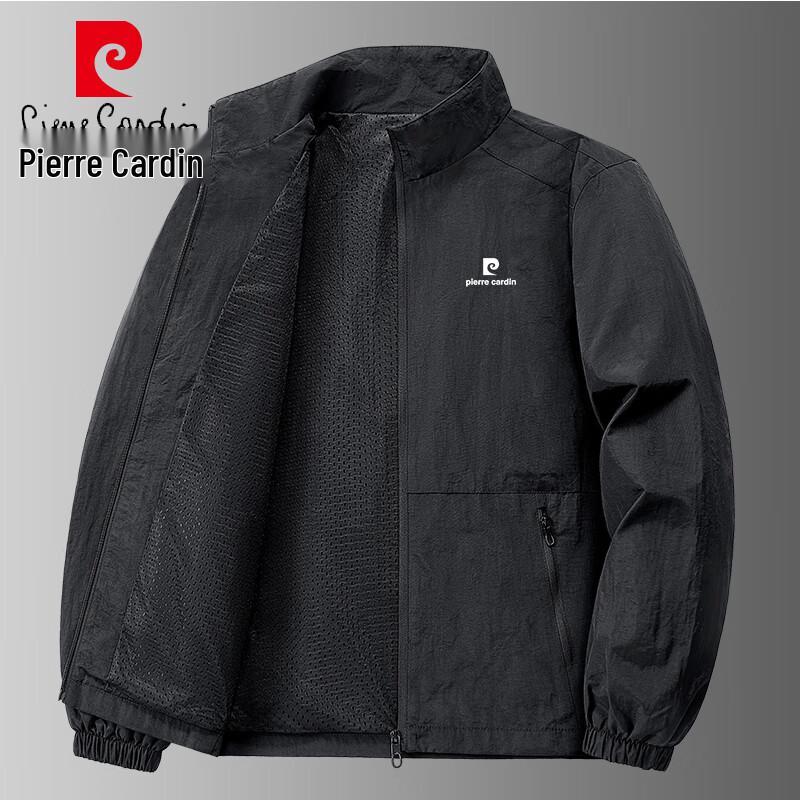 

Pierre Cardin Men s Stand Collar Casual Jacket XL
