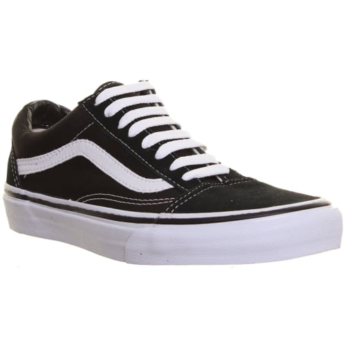 Vans Old Skool Sneakers, Black/White, Size 25.0 Cm