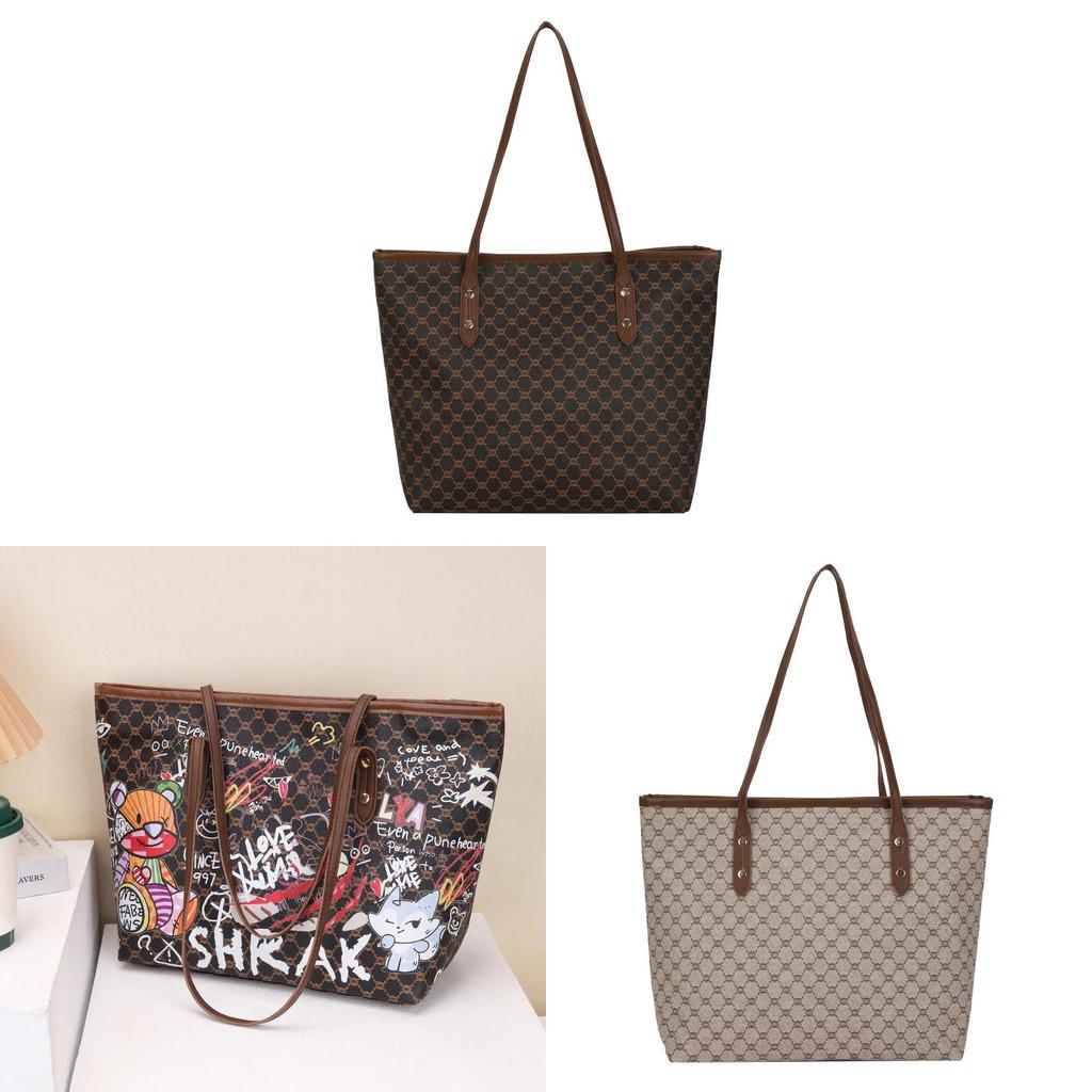 Pu-Wassereimer-Tasche für Damen mit großem Fassungsvermögen und Reißverschluss, ideal für den täglichen Gebrauch