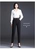 Women's Korean-Style Micro-Flare Elastic Trousers