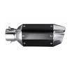 Motorcycle Street Bike Stainless Short Exhaust Pipe Slip On 38-51Mm