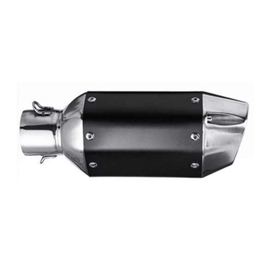

Motorcycle Street Bike Stainless Short Exhaust Pipe Slip On 38-51Mm