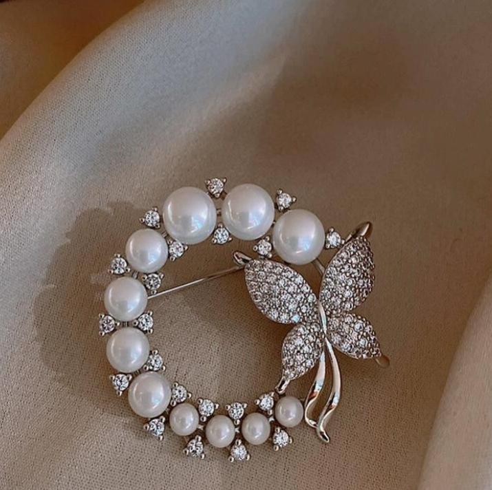 Women Fashion Panda Pins Elegant Exquisite Bird Multifunctional Flower Brooch Best Party Gift Butterfly Jewelry