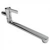 Extendable Wall Mounted Faucet Made of Stainless Steel for Cleaning Tasks