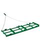 VEVOR Drag Harrow, 6 Ft Heavy Duty Tow Behind Drag Harrow with Adjustable Bars & 72 In Chain, Driveway Grader Landscape Rake for ATV, UTV