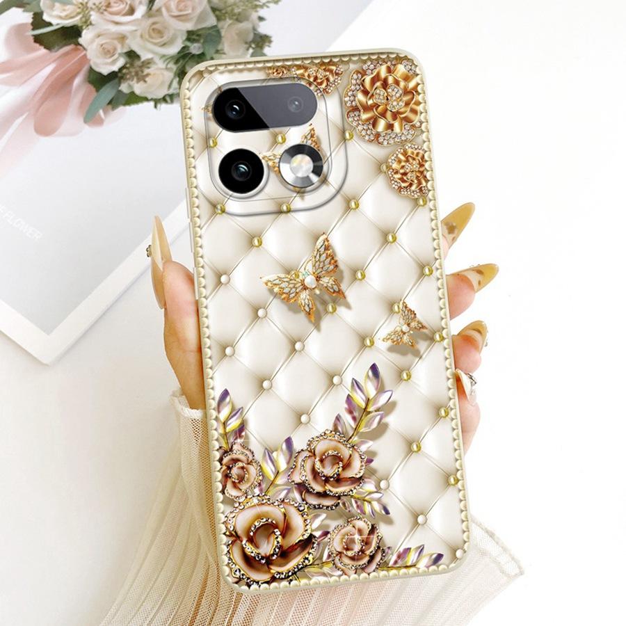 Case For Realme 16 Pro Plus Capa Flower Butterfly Phone Casing Realme16 16Pro 16 Pro+ Funda Soft Silicone TPU Covers