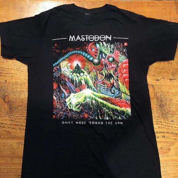 Mastodon - Once More  Round The Sun T-Shirt Cotton Size S-4XL Unisex T-Shirt XXXXL