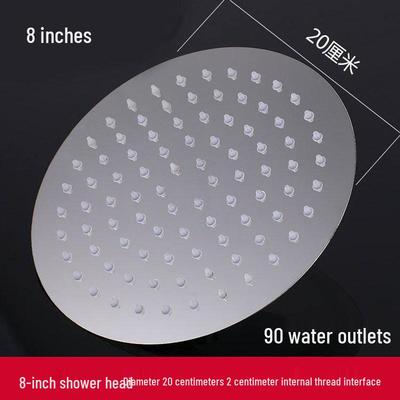 Soffione Doccia a Soffitto in Acciaio Inossidabile Lin Dong
