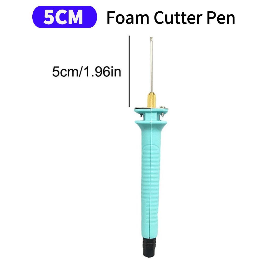 

25-5CM Foam Cutter Pen Electric Foam Cutting Tool Hot Wire Cutter Pen Portable Fast Heating for Styrofoam Foam Board Cutting