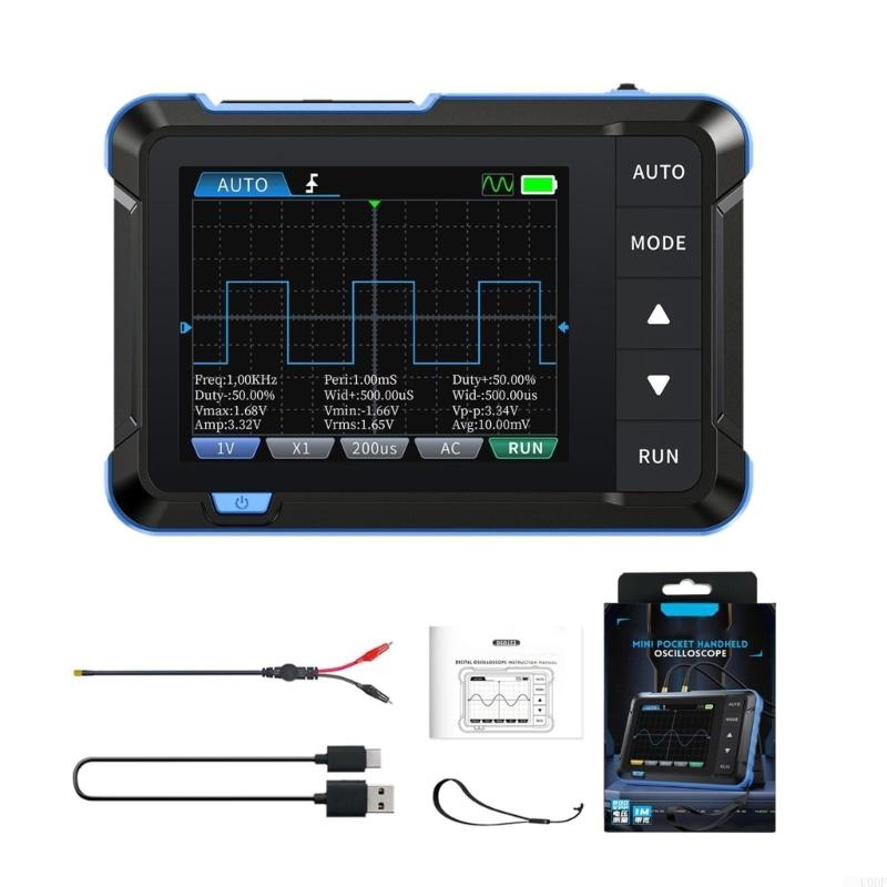 

2.8in Screen Oscilloscope 5MSa/s Sampling Rate Rechargeable Generator