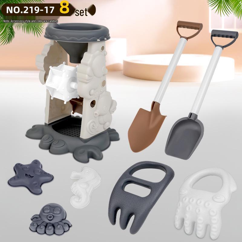 Children's Beach Sand Toy Set with Trolley