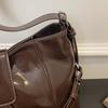 Glossy patent leather underarm bag women's shoulder messenger bag