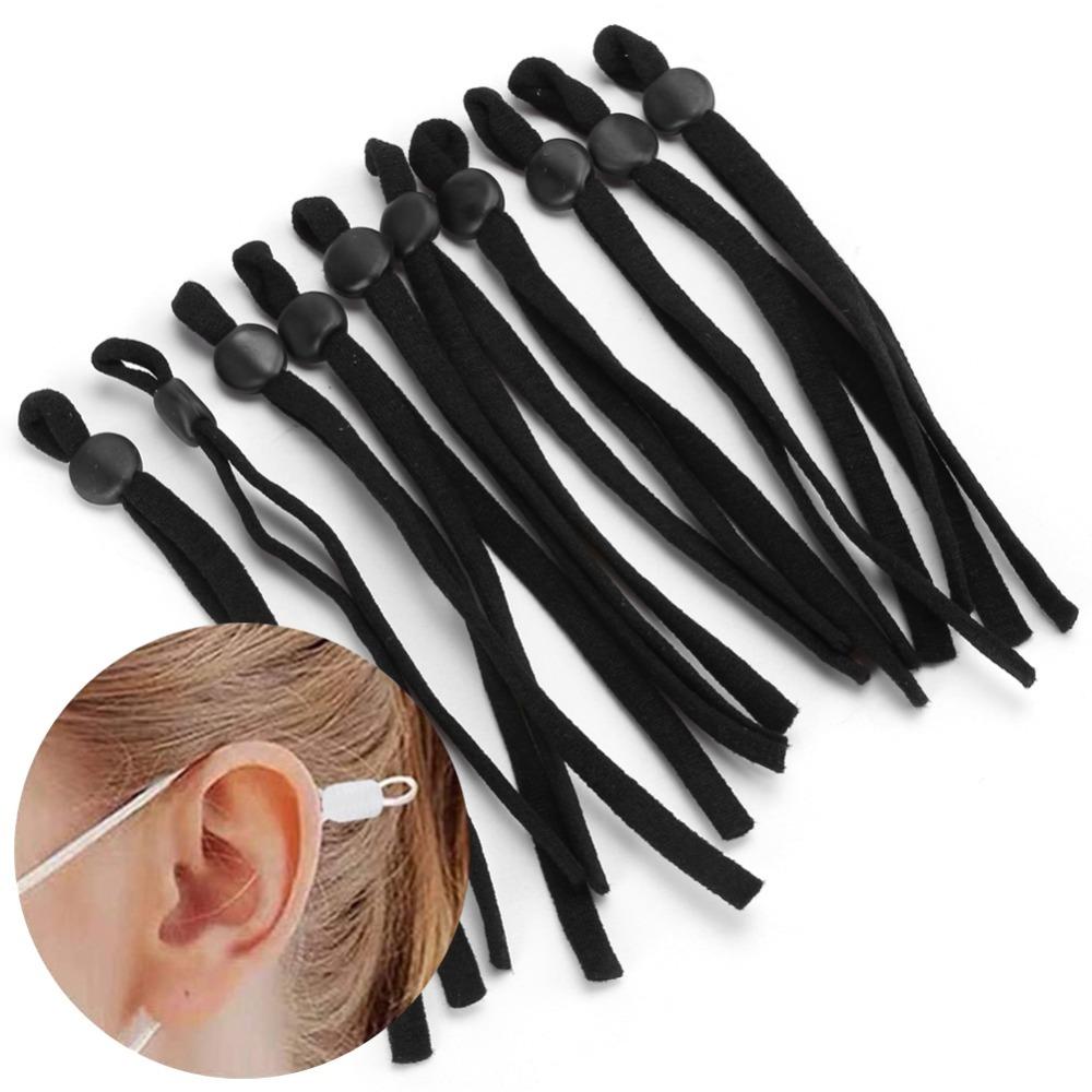 200pcs Adjustable Elastic Bands Stretchy Earloop Cord Comfortable Elastic Cord DIY Handmade