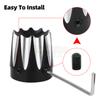 2x Motorcycle Front Axle Nut Cover Cap Bolt For Harley Touring Softail Road King Street Electra Tri Glide Sportster Dyna