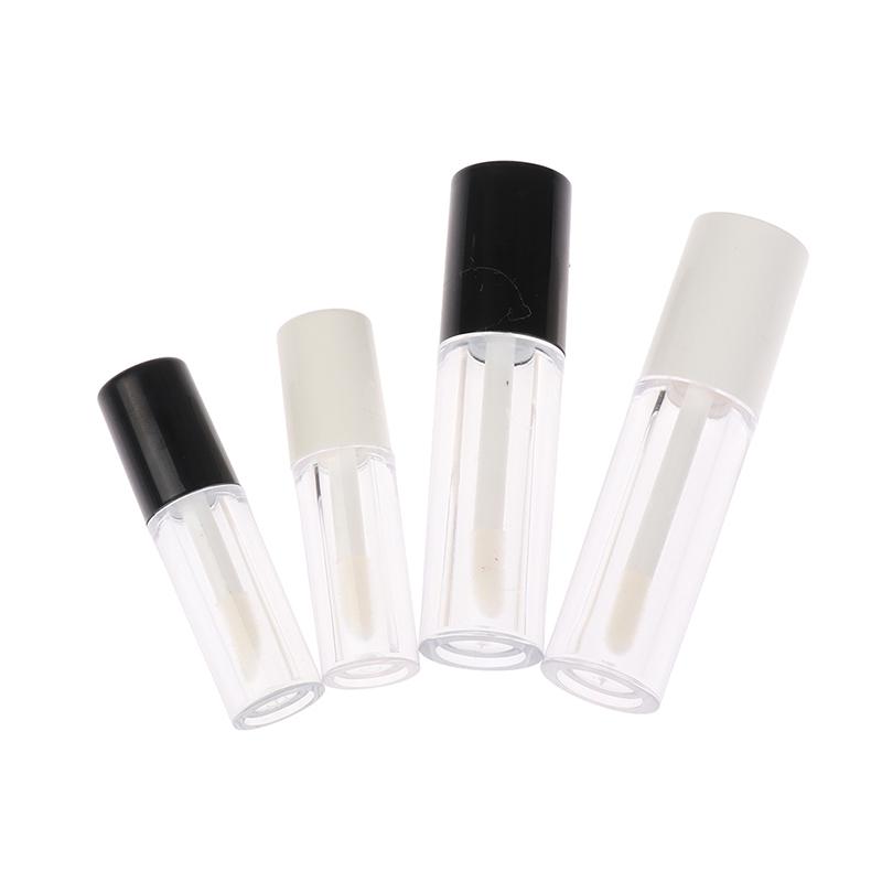 Empty Lip Gloss Tube Refillable Plastic Lip Glaze Lipstick Sample Bottle