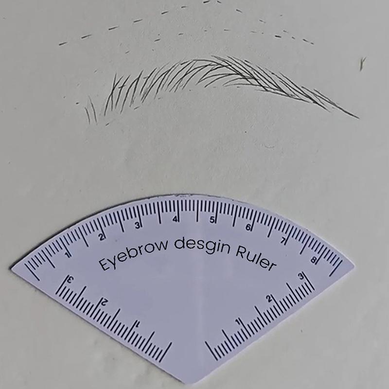 Desen Rapid Design Sprâncene Riglă Instrument de Cartografiere Microblading Modelare Machiaj Permanent Ghid de Desen Riglă Consumabile Tatuaj Reutilizare