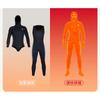 5MM Diving Suit Split Hooded Velvet Cold-proof One-piece Vest Snorkeling Surfing Set