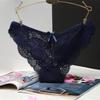 Lace Flower Low-Rise Sexy Briefs Solid Color Cute Bowknot Women's Underwear Soft Breathable Girls Panty