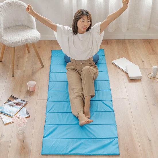 Nap Mat Moisture-proof Foldable Anti Slip Extra Thickness Folding Sleep Mat for Family