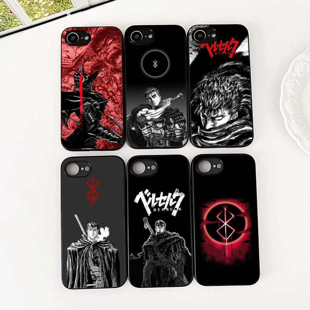 Berserk Cartoon Guts Phone Cover Soft Case for OPPO A18 A16 A80 A40 A17 A15 A38 A78 A79 A54 A57 A58 A60 4G 5G Casing