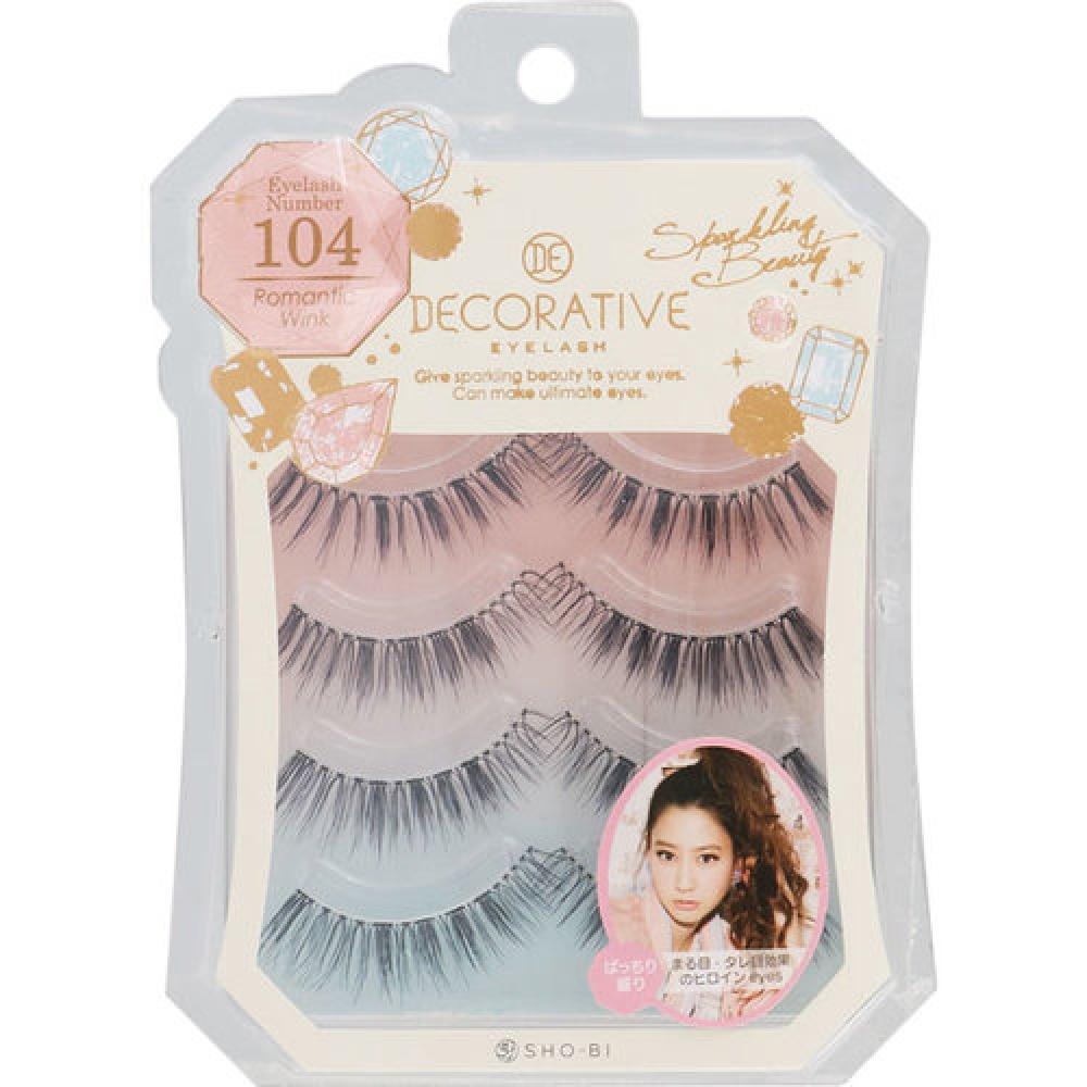 

DECORATIVE EYELASH ROMANTIC WINK 104 4 PAIR
