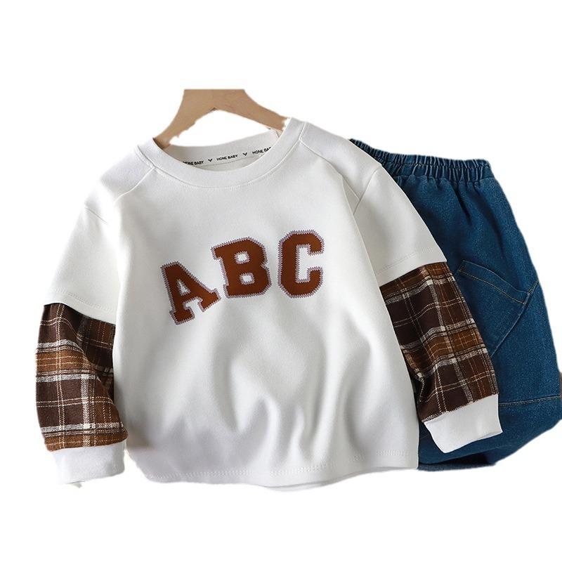 Children's Spring and Autumn Sweatershirt for Boys and Girls Outdoor Sportswear Clothing