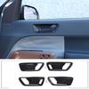 For Ford Maverick   Matte Black Inner Door Handle Frame Bowl Trim Cover