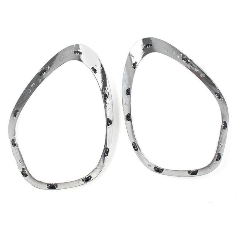 Chrome Headlight Trim Ring Bezel 51139801573 51139801574 for BMW MINI R60 R61 2011-2016 Headlight Electroplating Trim Strip