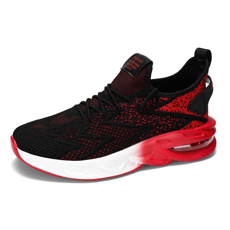 Men's Sports and Leisure Dad Shoes New Fly-woven Mesh Breathable Shock-absorbing Running Shoes Sports Running Shoes