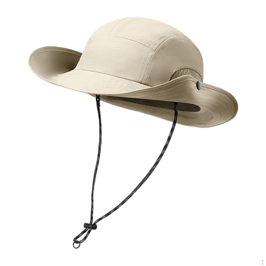 Bucket Hat Fishing Sun Summer Beach Cap for Outdoor Travel Walking Gardening