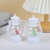 Christmas Ornaments  Christmas Decoration Retro Glowing Candle Holder New Year  Decorative Props Navidad Lamp Supplies