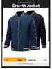 Chaqueta Bomber Ligera Cortavientos para Hombre - Ropa Exterior Casual Talla Europea