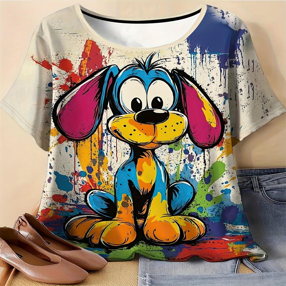 Neon Green And Pink Zebra Print Loose Fit T Shirt Women Casual Short Sleeve Top Fashion Statement Blouse for Casual Attire