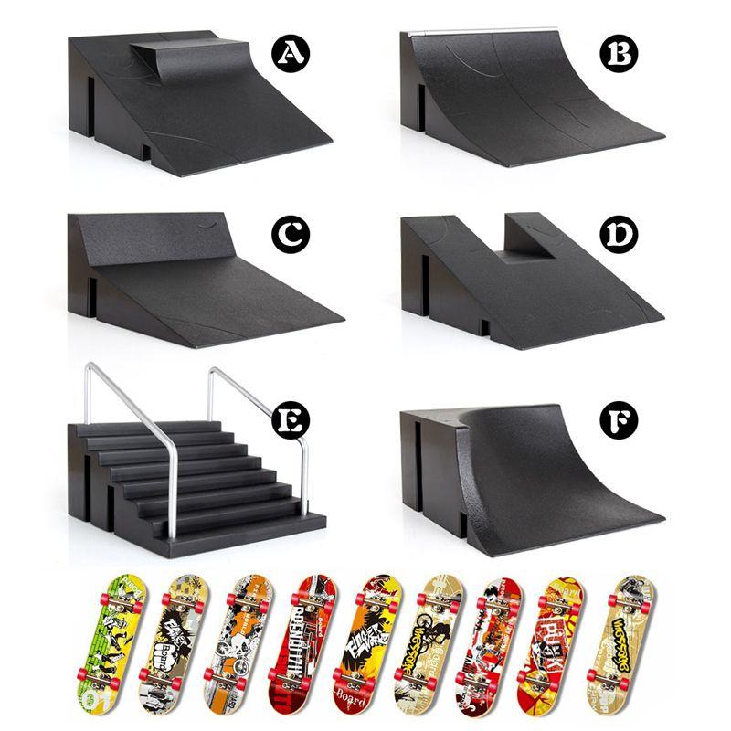 Mini Skateboard Toys Fingerboard Skate Park Board For Cool Finger Tricks Fun