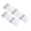 5 Set Privacy Filter Adhesive Strips Double Sided Adhesive Strips with Plastic Slide Mount Holder Ta