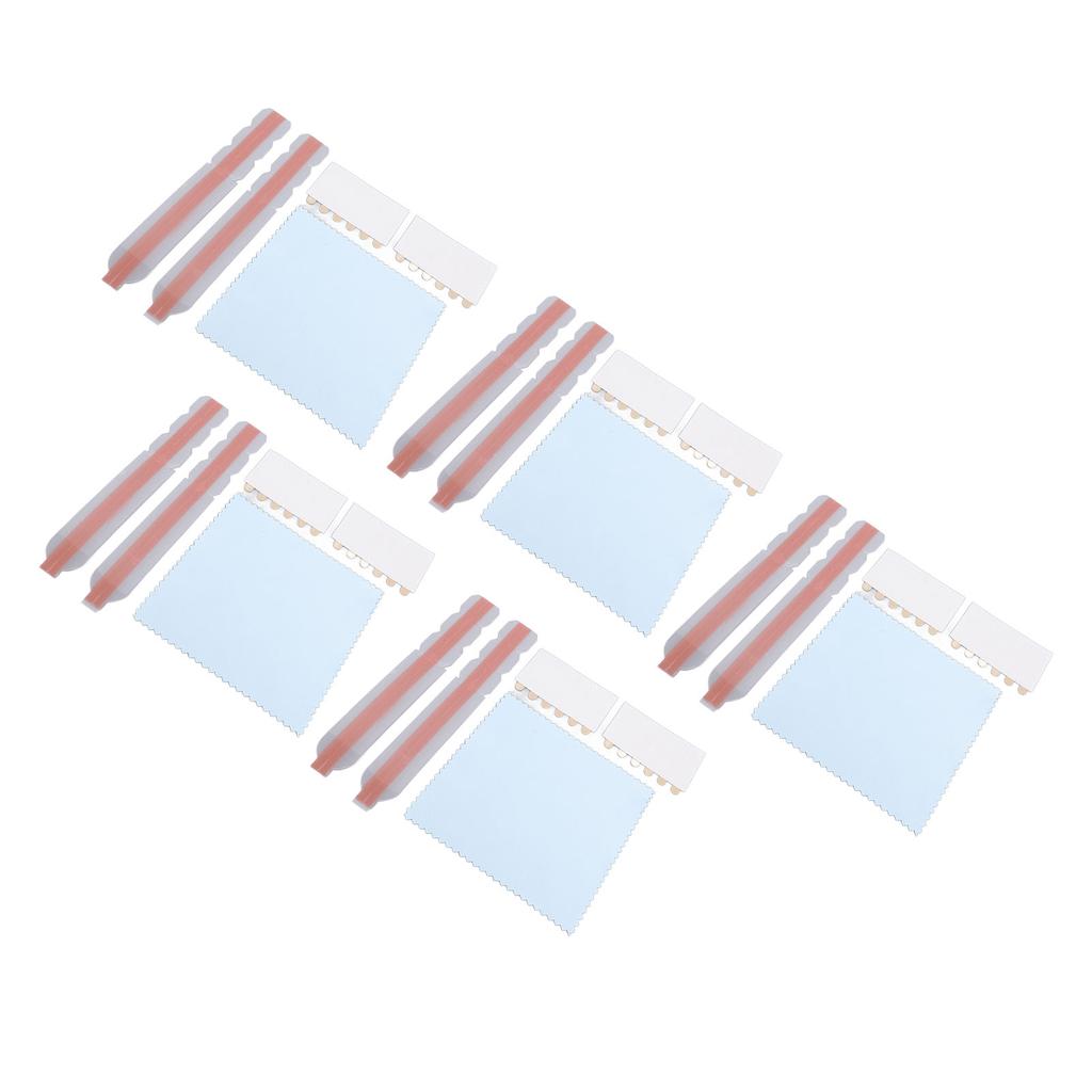 5 Set Privacy Filter Adhesive Strips Double Sided Adhesive Strips with Plastic Slide Mount Holder Ta