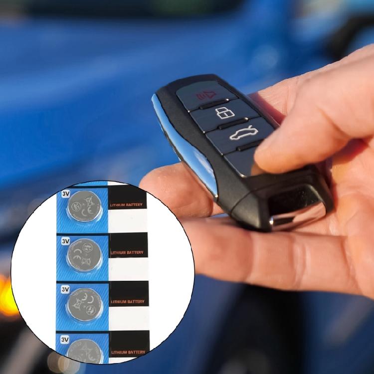 1 Set CR2032 3V Button Cell Battery for Automotive Remote Control Stable  Button Coin Cell Batteries 160mAh/200mAh