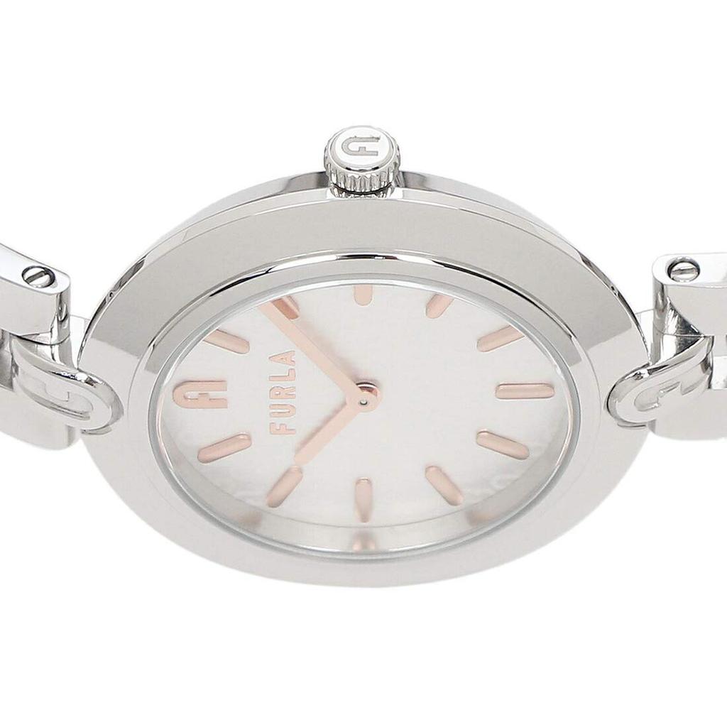 Watch Logolinks 34 MM Quartz White Silver FURLA WW00002005L1 Compatible with A4 [Furla] Women's [Product]