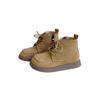 Kids Ankle Boots Retro British Style Children Short Boots Side Zip Autumn Boys Girls Leather Boots Versatile Soft Sole