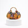 New Chinese Style Bamboo Handbag With Embroidery And Sequins For Daily Wear