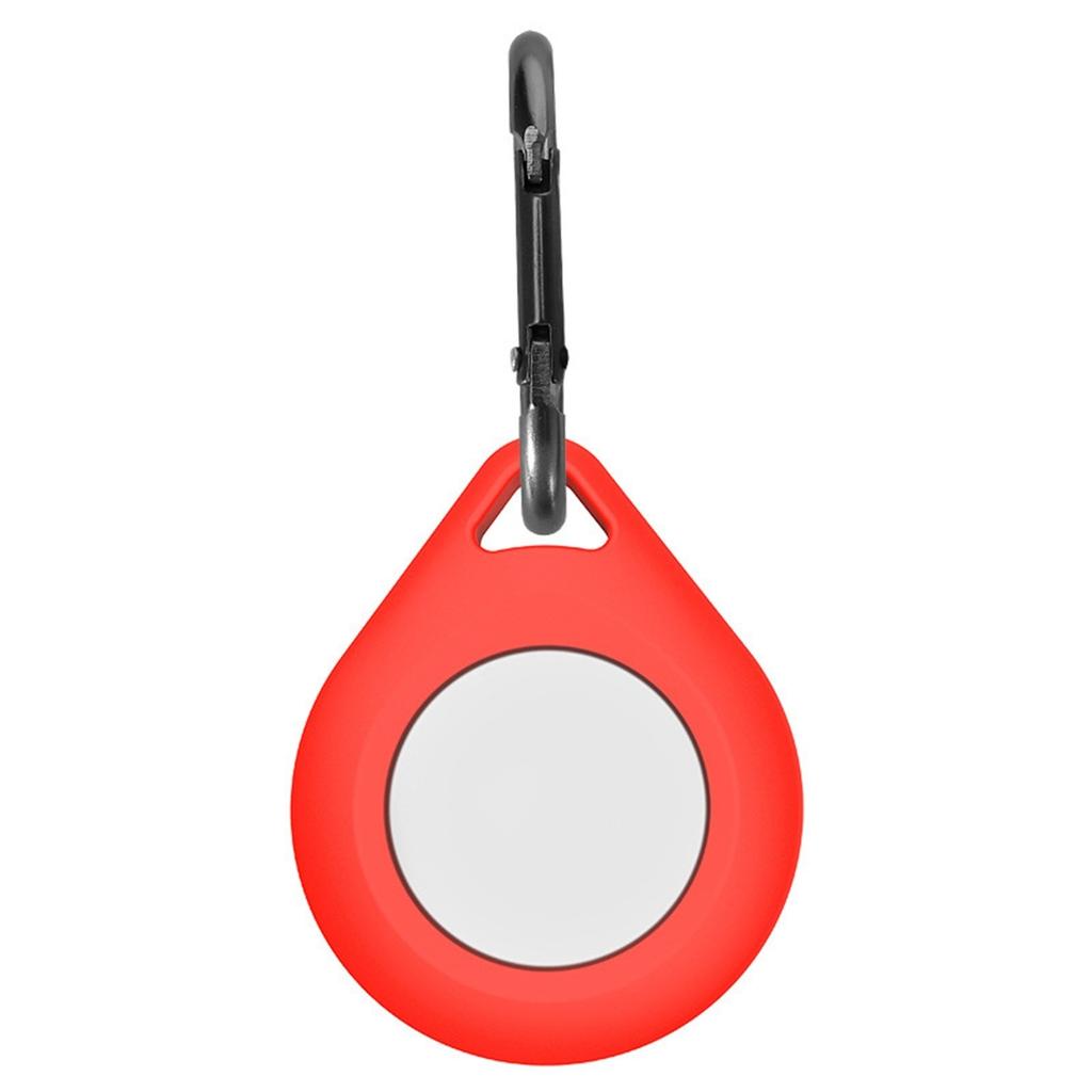 Per custodia AirTag Custodia protettiva in silicone Portachiavi AirTags-Tracker