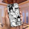Japānas karikatūra Anime motorzāģa vīrieša tālruņa korpuss iPhone 13 Pro Max XR XS Max 6s 7 8 Plus 12 Mini 11 Pro Max mīksts TPU vāciņš Funda
