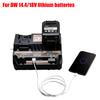 Power Tool Battery Charger with USB Port Compatible with For Dewell 14.4V/18V Lithium Batteries DCB102 Dual-Port Rapid Charger