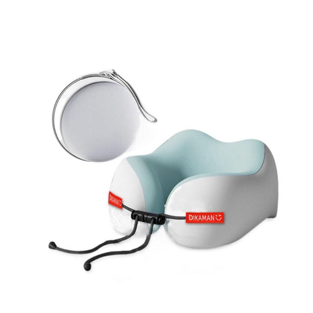 

Cooling U-Shape Neck Pillow Portable Airplane Neckrest Pad Neck Support Cushion Gift