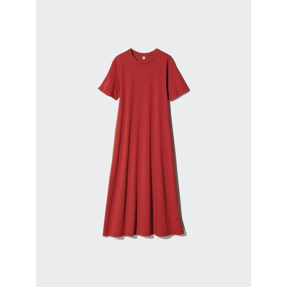 Uniqlo Airism CoTTon T Dress  shorT Sleeve 