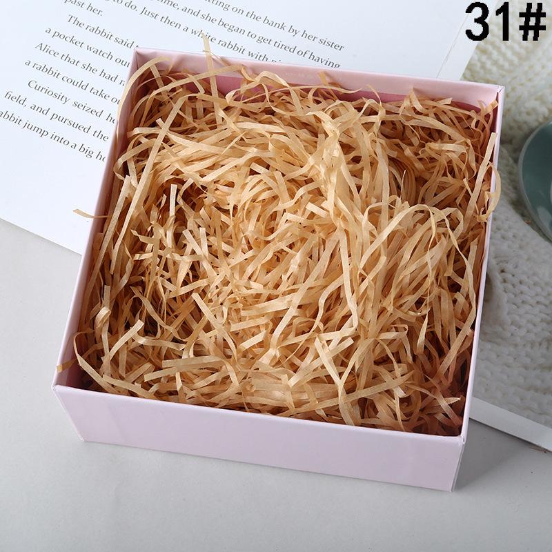 Colored Raffia Paper Shreds for Wedding Gift & Candy Box Filler - Crinkle Paper In Stock