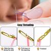 12/24/36Pcs Blind Needle Elderly Needle-side Hole Hand Household Sewing Stainless Steel Sewing Needless Threading Diy Jewelry